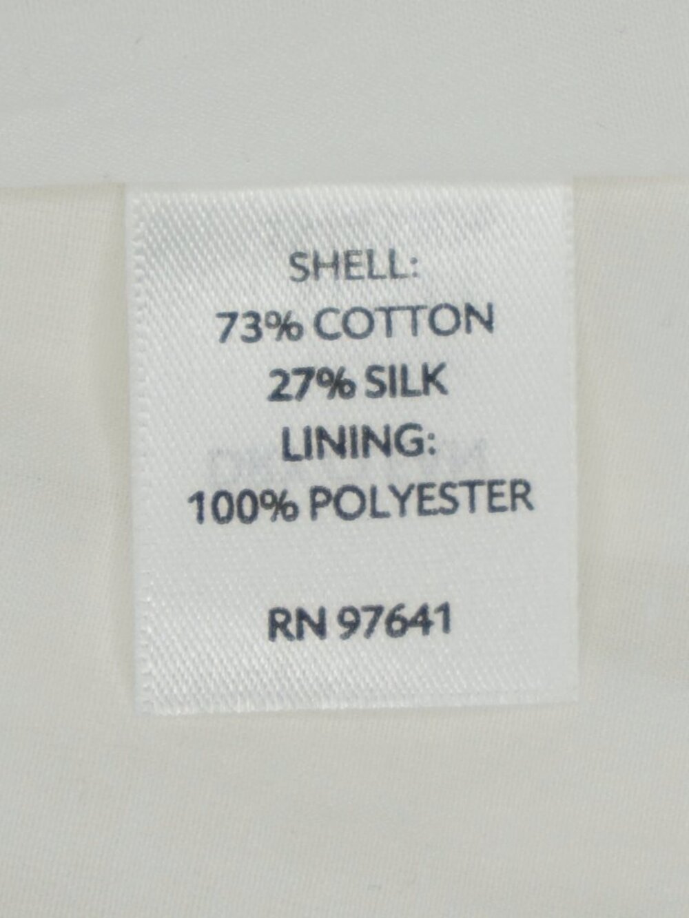 [NWT] J.Jill Women's Petite Cotton And Silk Crinkle Skirt White 2P - Picture 4 of 4